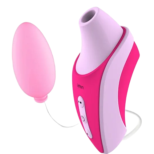 Leten Sucking & Vibrating Egg, G-Spot & Nipple Stimulator for Women