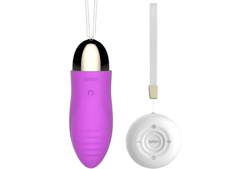 Leten Surge remote control vibrating egg, G-spot stimulating massage