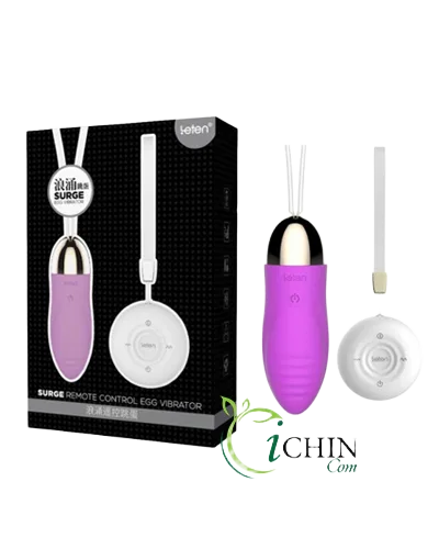 Leten Surge Remote Controlled Rechargeable Egg Vibrator