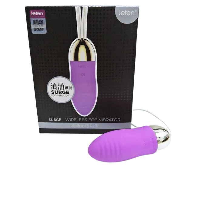 Leten Surge Wireless Love Egg USB Rechargeable Female Vibrator