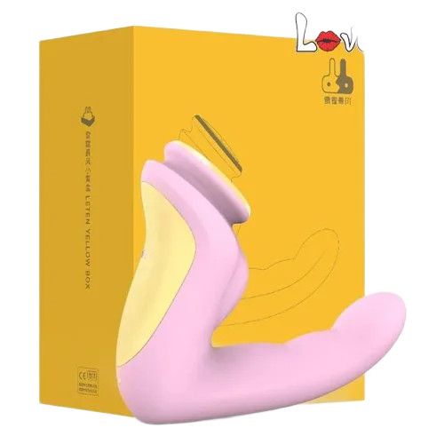 Leten Taka Kato Heated G-Spot Claw Finger Vibrator Pink