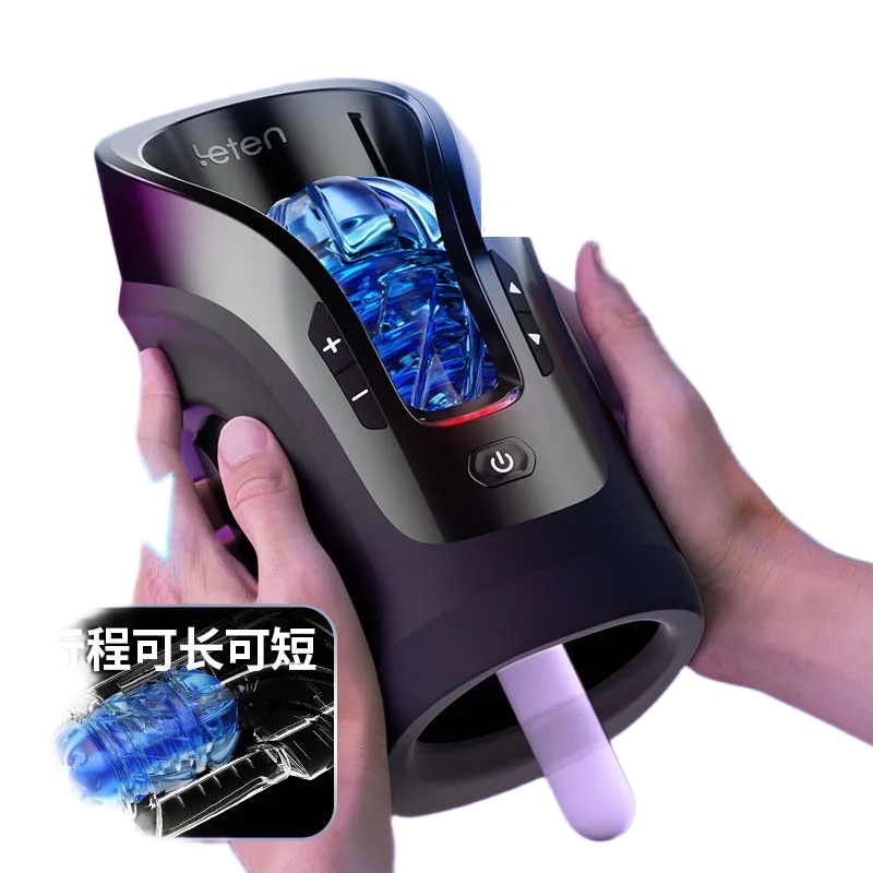 Leten Telescopic Thrusting Luxury Edition Masturbation Cup
