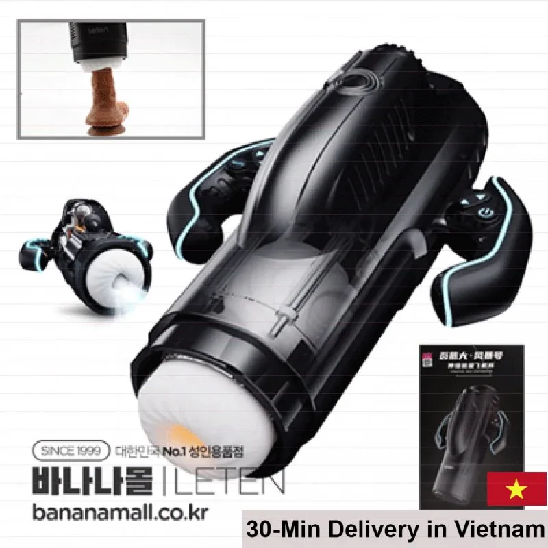 Leten Thrusting-Pro Auto Thrusting Suction Warming Silicone Toy
