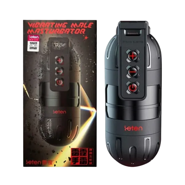 Leten Thunder App-Controlled Grenade Vagina Masturbator