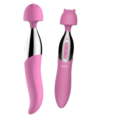Leten Thunder Dual Head Wave Tongue Vibrator Strong Sensation