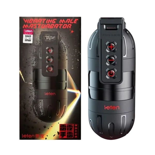 Leten Thunder Multi-Mode App Controlled Vibrating Masturbator
