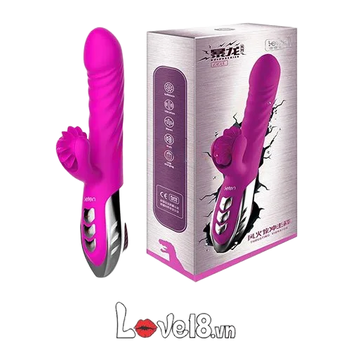 Leten Tongue Licking G-Spot Thrusting Vibrator