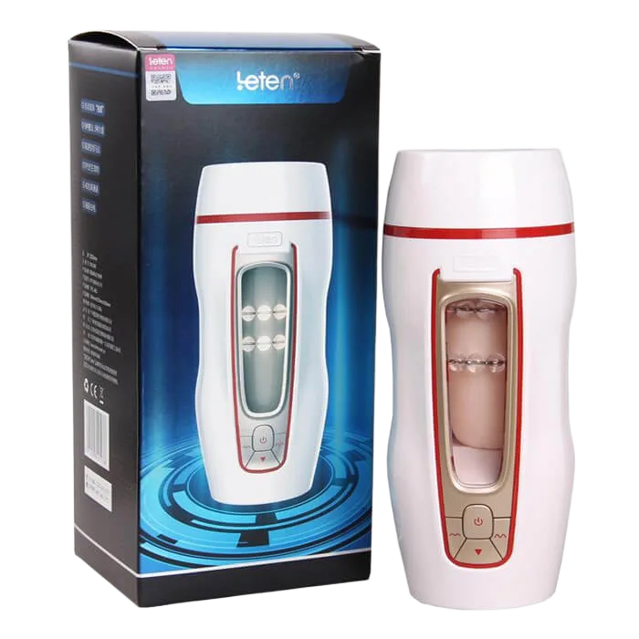 Leten Vagina Cup Oral Sucking With Moaning Sound Sex Toy