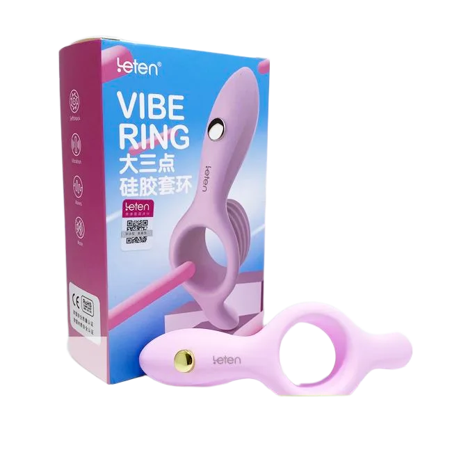 Leten Vibe Ring Multi-Point Vibrating Male Enhancer Comfortable Fit
