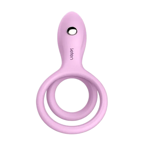 Leten Vibrating Tongue Licking Ring for Male Pleasure