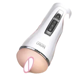 Leten Vibrating Voice Activated Realistic Silicone Vagina