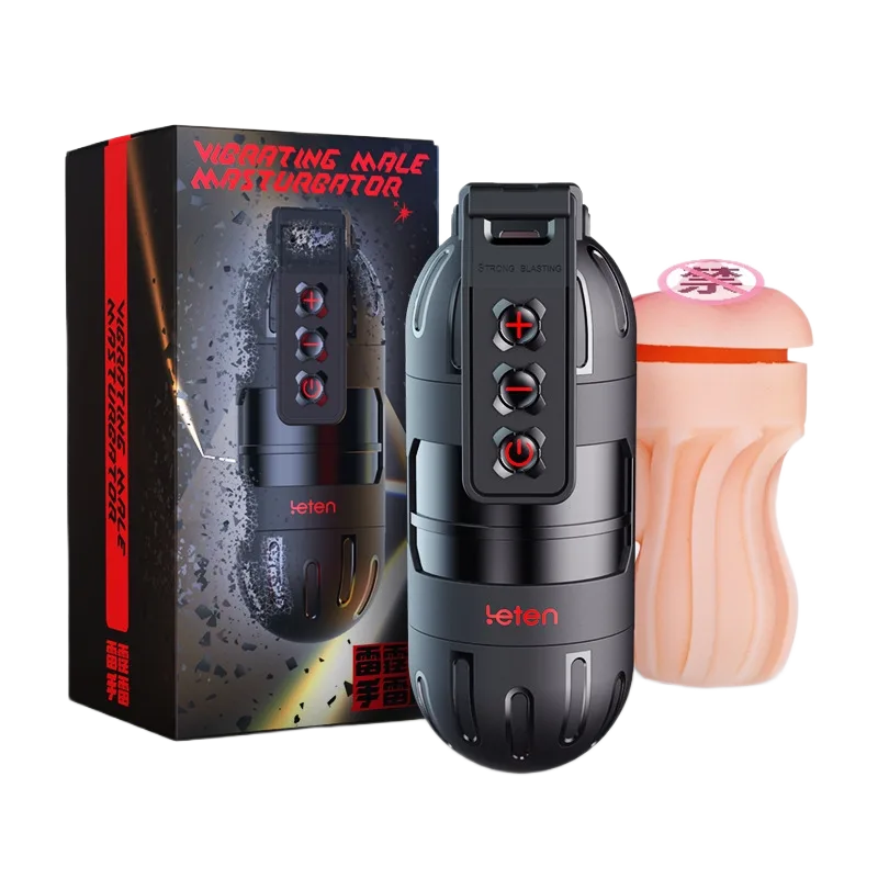 Leten Vibro App-Enabled Powerful Male Masturbation Cup