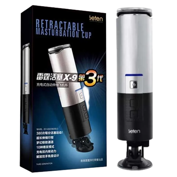 Leten X9 Wall-Mounted Automatic Masturbator 5 Vibration Modes
