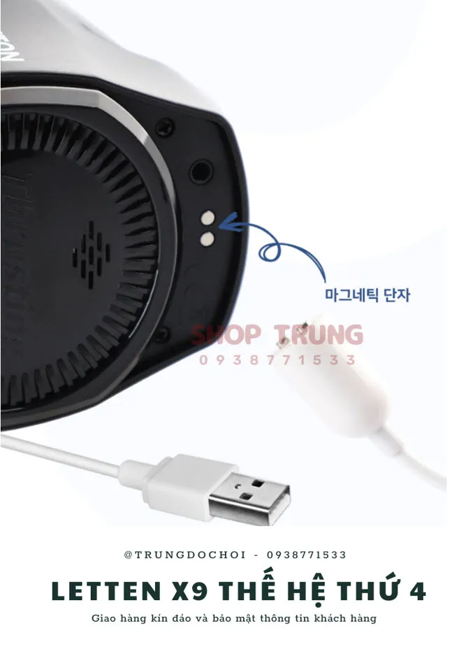 Leten X9 Powerful Piston Male Masturbator 10 Speeds — photo 6