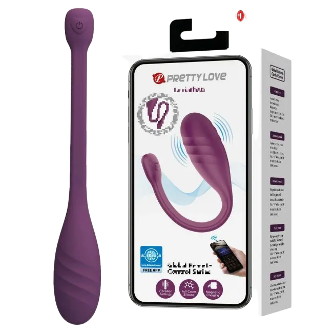 Leviathan Pretty Love Compact Nubby Nipple Vibrator Purple