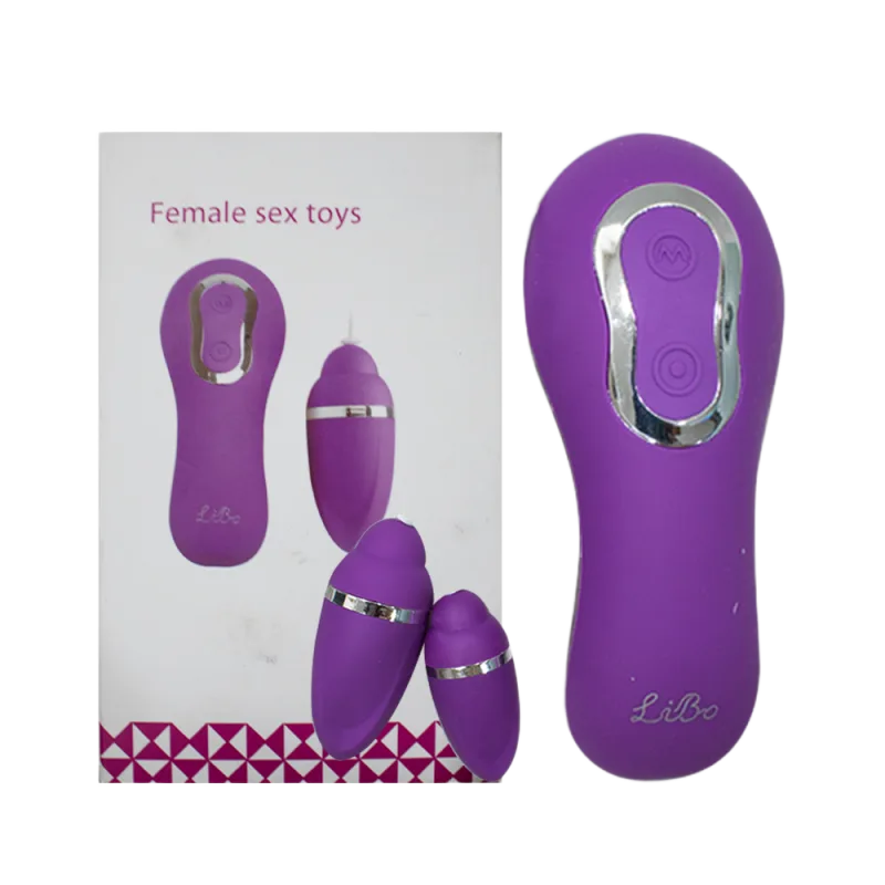 Libo Female Dual Vibrating Love Eggs for Women
