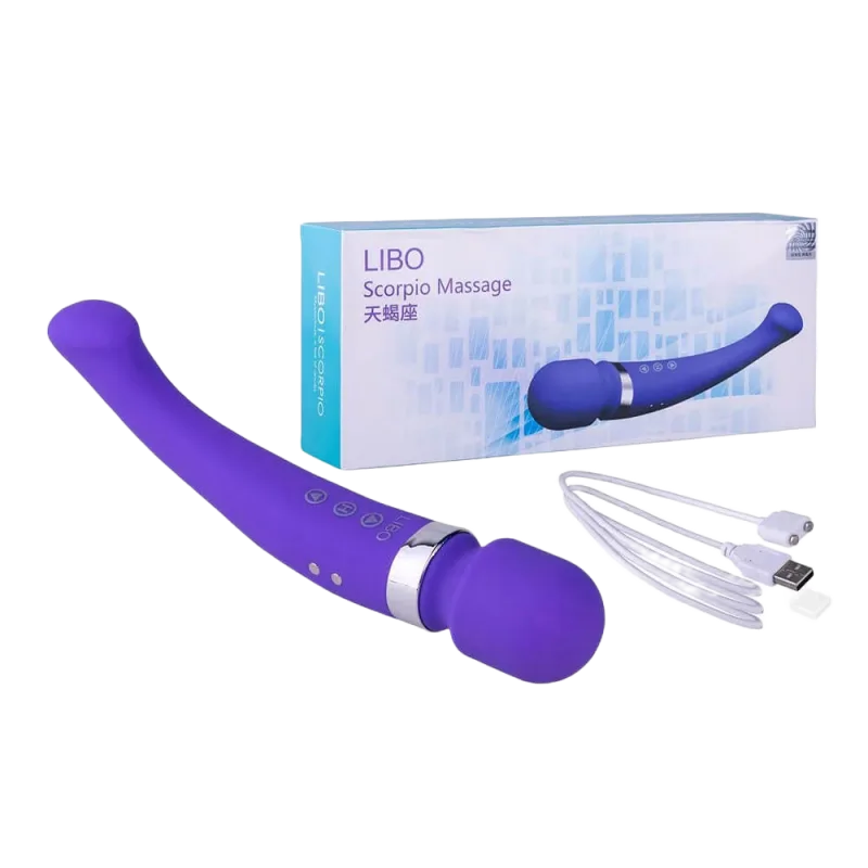 Libo Scorpio Dual-Head Vibrating Body Massager Intimate