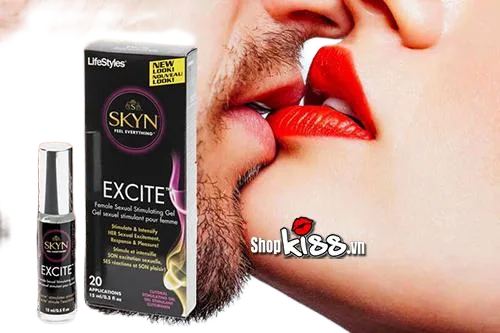 Lifestyle Excite Female Lubricant Gel Enhancing Pleasure Intimacy