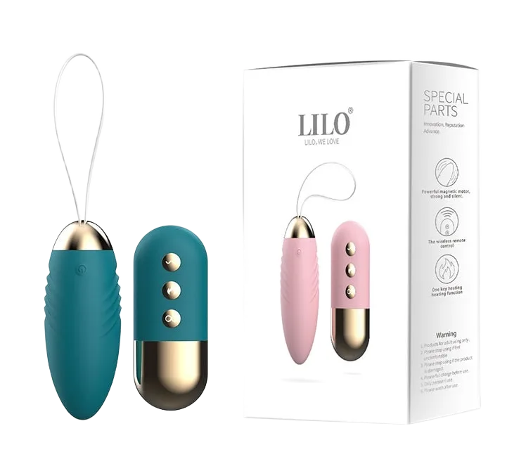 Lilo Heated Rechargeable Love Egg 10 Vibration Modes