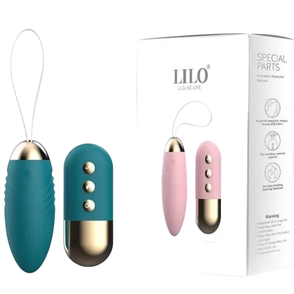 Lilo Heating Remote Control Vibrating Egg