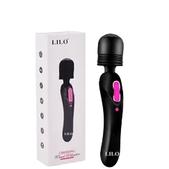 LiLo Silicone Dual Head Massage Toy Rechargeable 7 Modes