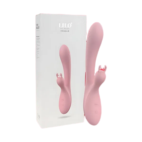 Lilo We Love Rabbit Ears Silicone Dildo for Couples