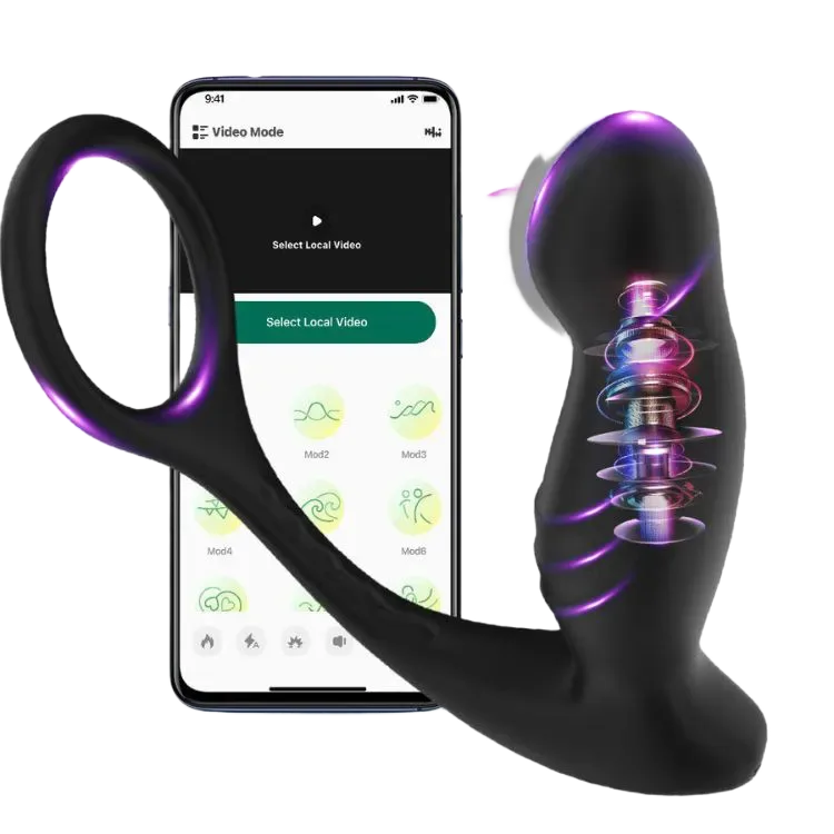 Lisa Prostate Finger Stimulator Powerful Remote Control