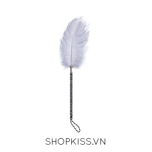 Ostrich Feather Sensual Pleasure Tickler Couples Pain Play — photo 2