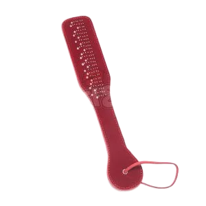 Long Handle Suede Spanking Paddle BDSM Adult Fetish Bondage Tool