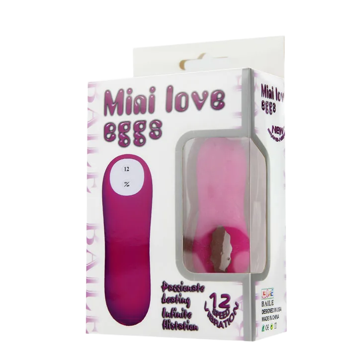 Love Egg Clitoral G-Spot Vibrator Compact Dual Motor
