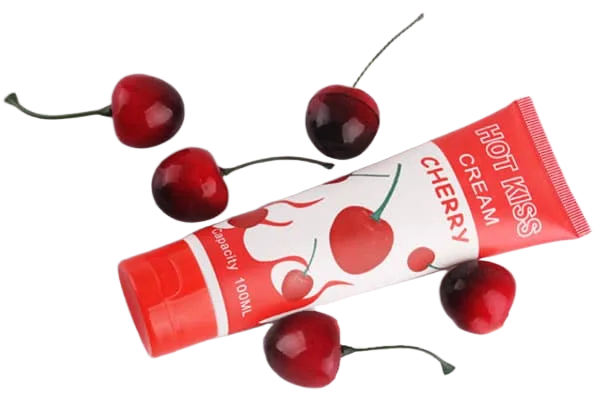 Love Kiss Cherry Scented Lubricant for Sweet Intimacy