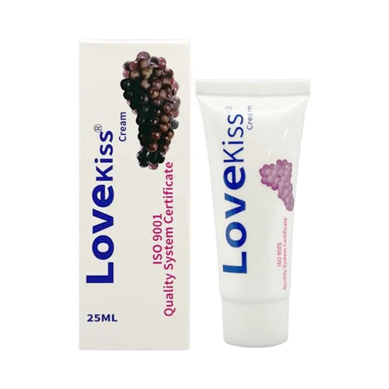 Love Kiss Grape Lubricant 25ml Enhances Intimacy Comfort