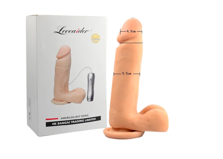 Loveaider Boy Dong Wall-Mount Realistic Soft Masturbator