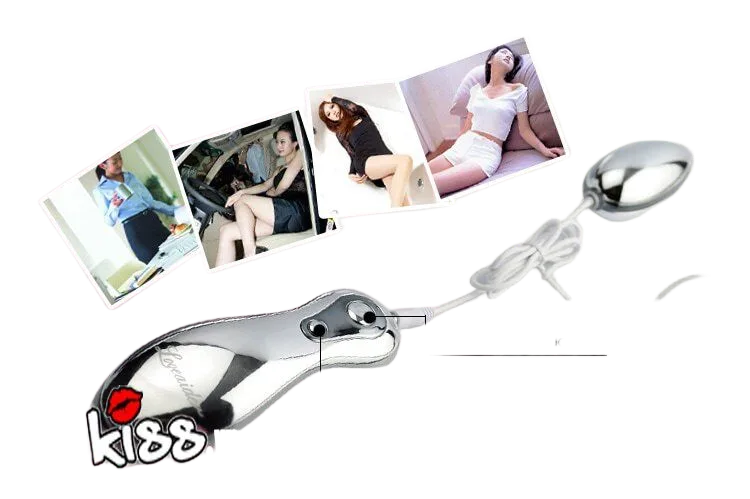 LoveAider Chrome Plated Vibrating Egg 12 Modes Powerful