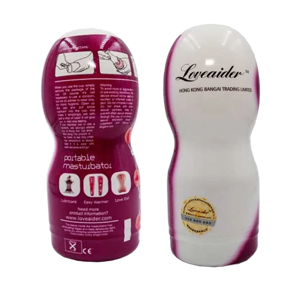 Loveaider Compact Waterproof Silicon Vagina Masturbator