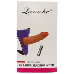 Loveaider Hollow Soft Realistic Male Dildo Vibrator