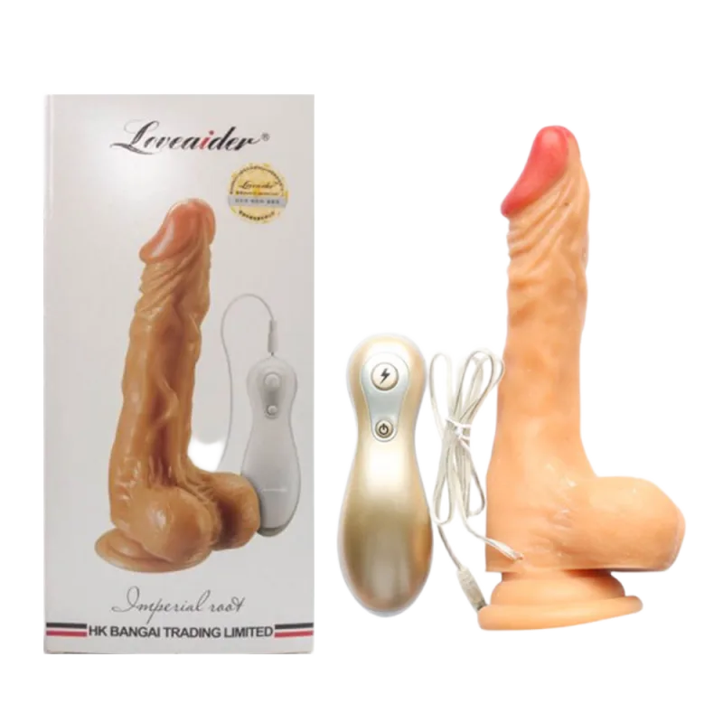 Loveaider Imperial Root Wall Suction Vibrating Dildo