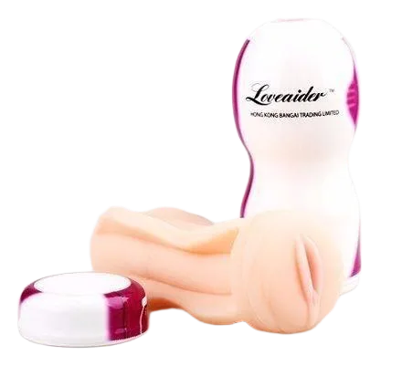 LoveAider Ribbed Realistic Male Masturbation Cup