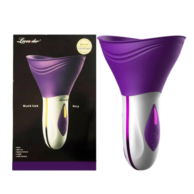 Loveaider Suck Boy Tongue Licking Massager Sweet Sensual Experience