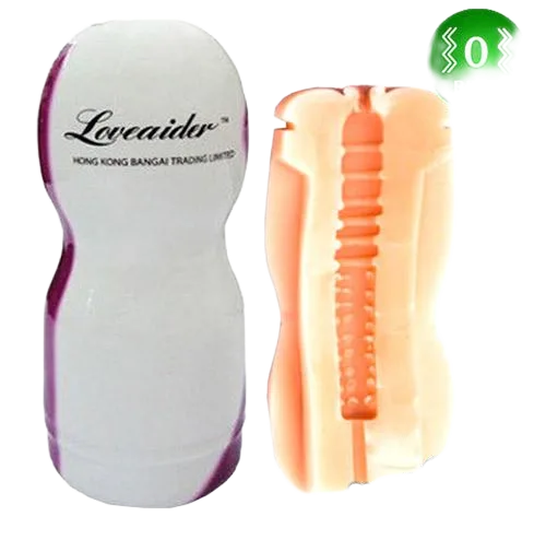 Loveaider Textured Soft TPR Male Masturbation Cup