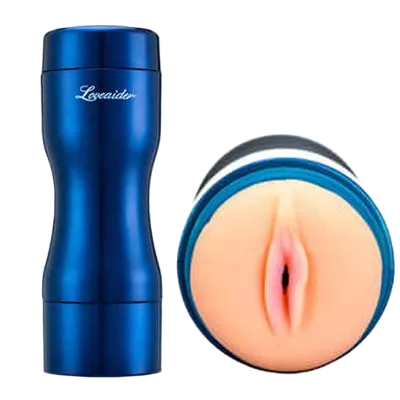 LoveAider Vibrating Male Masturbation Silicone Realistic