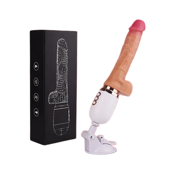 Loved Wall-Mounted Thrusting Vibrator Real Feel