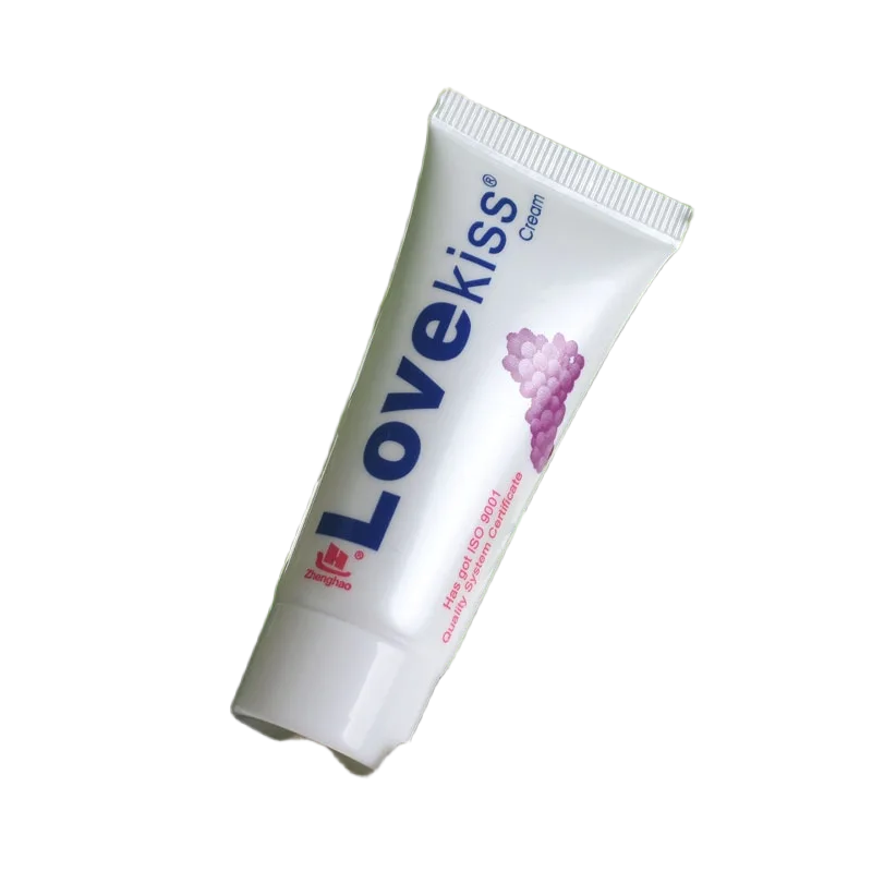LoveKiss Grape Scented Vaginal Lubricant Natural Ingredients 20ml