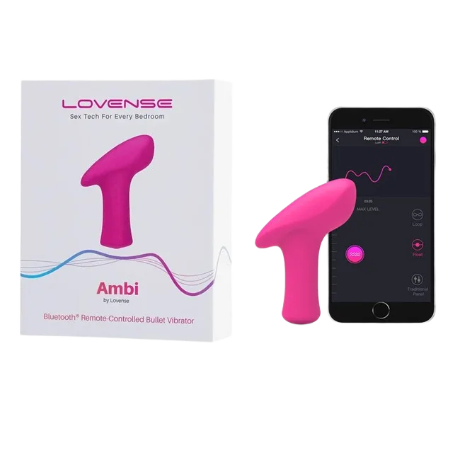 Lovense Ambi Premium Remote Control Mini Vibrator for Women