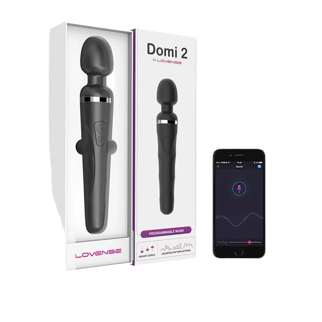 Lovense Domi 2 High-Tech Remote Controlled Silicone Rabbit Vibrator