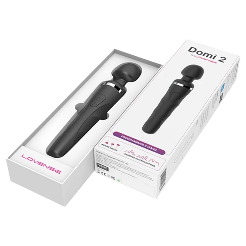 Lovense DOMI 2 Powerful App-Controlled Medical Silicone Massager