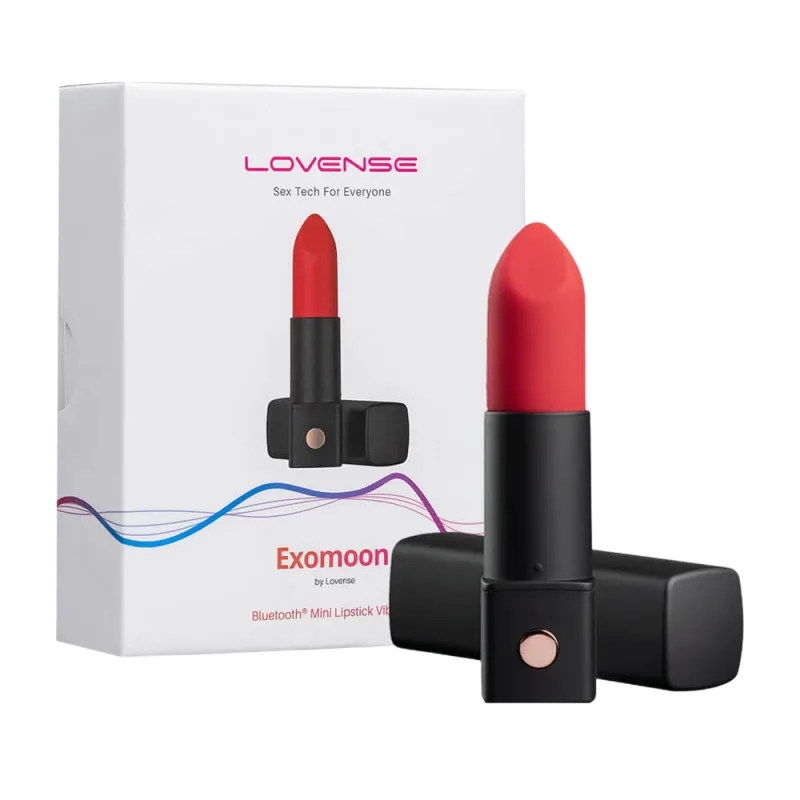 Lovense Exomoon Silicone Compact Vibrating Egg
