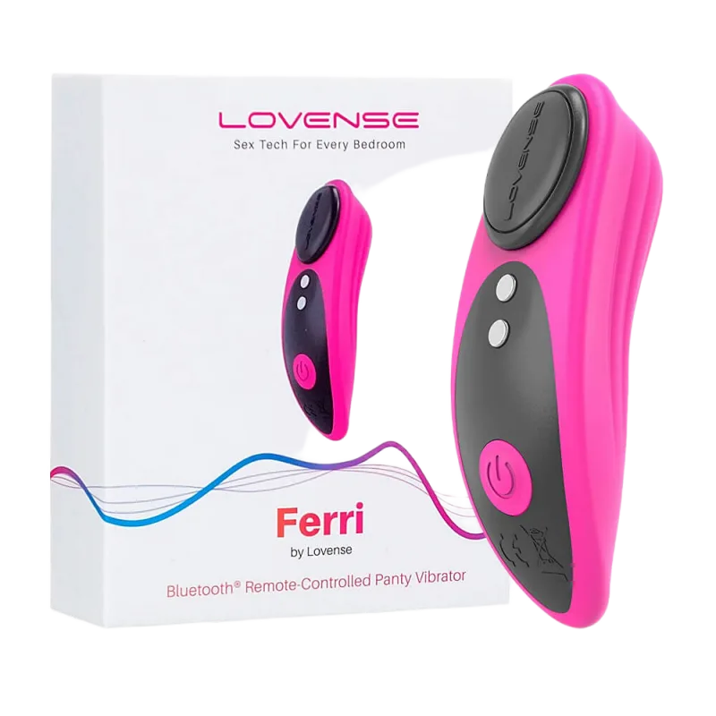 Lovense Ferri App Controlled Wearable Vibrator Rechargeable