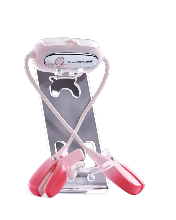 Lovense Gemini Adjustable Nipple Clamps App Controlled Vibrator