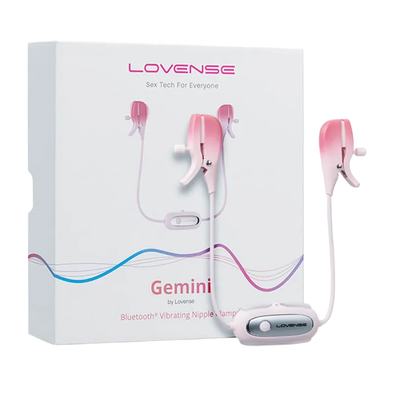 Lovense Gemini Nipple Sucking Vibrator App Controlled